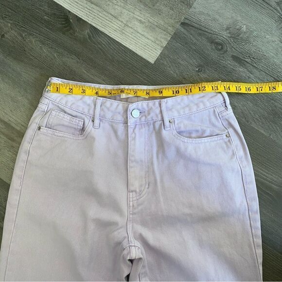 PacSun High Waisted Mom Jeans 27 Waist Lavender Purple Streetwear - Picture 7 of 10